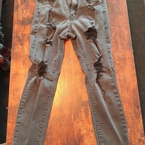 Aeropostale Dark Gray Denim Pants